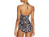 Фото #2 товара Robin Piccone 262825 Women Flora Bandeau One Piece Swimsuit Size 12