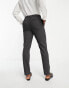 ASOS DESIGN slim suit trousers in charcoal Черный, W31 L30 - фото #2