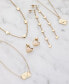 Gold-Tone LOVE Letter Pendant Necklace