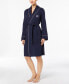 ფოტო #1 პროდუქტის Quilted Shawl Collar Short Robe