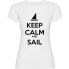 KRUSKIS Keep Calm And Sail short sleeve T-shirt