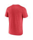Фото #3 товара Men's Heather Red Washington Capitals Playmaker T-shirt