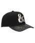 Фото #2 товара Men's Metal Badge Logo Black Snapback Hat