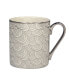 Mosaic Silver-Tone Plated 16 oz Can Mugs Set of 6