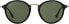 Фото #2 товара Очки солнцезащитные Ray-Ban RB2447F Round Fleck Asian Fit Sunglasses, Black/Green, 52 mm.