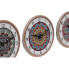 Фото #3 товара Настольные часы Home ESPRIT Керамика Mandala 16 x 1 x 16 cm