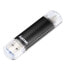 Фото #2 товара Hama Laeta Twin - 32GB - 32 GB - USB Type-A / Micro-USB - 3.2 Gen 1 (3.1 Gen 1) - 45 MB/s - Cap - Black
