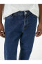 4sam40174nd 741 Koyu Indigo Erkek Denim Pantolon