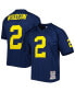 Men's Charles Woodson Navy Michigan Wolverines Authentic Jersey