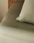Фото #1 товара (200 thread count) cotton percale fitted sheet
