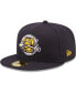 Men's Navy Charleston RiverDogs Authentic Collection 59FIFTY Fitted Hat Синий, 7 1/8 - фото #2