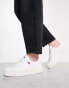 Фото #2 товара Levi's Glide leather trainer in white with logo