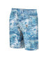 Men's Blue Kansas Jayhawks Realtree Aspect Ohana Swim Shorts