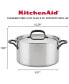 5-Ply Clad Stainless Steel 8 Quart Stockpot with Lid