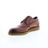 Фото #4 товара Zanzara Malton ZZ1427C Mens Brown Oxfords & Lace Ups Wingtip & Brogue Shoes