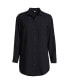 ფოტო #3 პროდუქტის Women's Cotton Gauze Button Down Swim Cover-up Shirt Dress