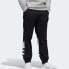 Adidas Originals Big Trefoil FM9896 Black Training Pants with Logo