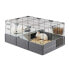 ფოტო #3 პროდუქტის FERPLAST Multipla 107.5x72x50 cm Cage Rabbits