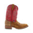 Фото #1 товара Double H Roger Square Toe I.C.E. Roper 11" Mens Brown Cowboy Western Boots