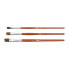 Фото #1 товара MILAN Blister Pack Of 3 Flat Brushes 121 Serie Nº 6-10 And 14