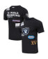 ფოტო #3 პროდუქტის Men's Black Las Vegas Raiders Championship T-shirt