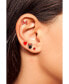 ფოტო #2 პროდუქტის Minnie Mouse Classic Fashion Stud Earring - Classic Minnie, Red/Gold - 4 pairs