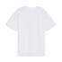 Puma Graphics Wording Crew Neck Short Sleeve T-Shirt Mens White Casual Tops 6822