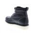 Wolverine Work Wedge Moc-Toe 6" W08151 Mens Black Leather Work Boots 7.5
