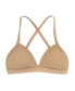 Фото #2 товара Women's Deep Neck Clear Back Bra