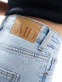 Фото #3 товара Vero Moda Tessa high rise mom jeans in light blue denim