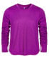 Big Girls Core Solid Long-Sleeve T-Shirt, Created for Macy's Perfectly Purpl, XL (16) - фото #1