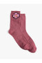 Фото #15 товара Basic Çiçekli Soket Çorap Işleme Detaylı