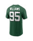 ფოტო #2 პროდუქტის Men's Quinnen Williams Green New York Jets Player Name and Number T-shirt