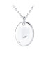 Фото #2 товара Bling Jewelry colorful Oval Frame Enamel Inlay Style Nature Bird Cameo Pendant Necklace For Women .925 Sterling Silver