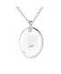 ფოტო #2 პროდუქტის Colorful Oval Frame Enamel Inlay Style Nature Bird Cameo Pendant Necklace For Women .925 Sterling Silver