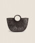 Фото #1 товара Mini oval beach tote bag