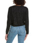 Фото #2 товара Minnie Rose Textured Cashmere-Blend Cardigan Women's Black Xs