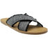 Фото #2 товара TOMS Viv Fringe Flat Womens Black Casual Sandals 10011776