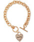 My Sparkly Valentine Logo Heart Charm Toggle Bracelet