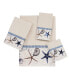 Фото #1 товара Antigua Starfish & Seashells Cotton Hand Towel, 16" x 30"