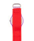 Girl's Disney Minnie Mouse Purple Plastic Time Teacher Strap Watch 32mm