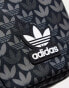 adidas Originals monogram festival bag in black