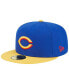 Фото #4 товара Men's Royal, Yellow Cincinnati Reds Empire 59FIFTY Fitted Hat