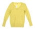 Фото #1 товара New J CREW Stylish V-neck sweater mustered yellow top sz S