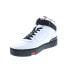 Фото #8 товара Fila V-10 Lux 1CM00881-113 Mens White Leather Lifestyle Sneakers Shoes