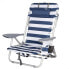 Фото #1 товара AKTIVE Low Folding Beach Chair 4 Rays With Cushion And Pocket Positions