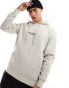 Фото #1 товара Jack & Jones oversize hoodie with originals logo in beige