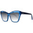 Фото #1 товара Emilio Pucci Sonnenbrille EP0081 92X 55 Damen Blau