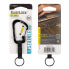 Игрушка-подвеска Nite Ize Брелок SlideLock Stainless Steel Carabiner Key Ring - фото #4