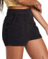 Фото #4 товара Juniors' Goldie Zip-Front Patch-Pocket Corduroy Shorts